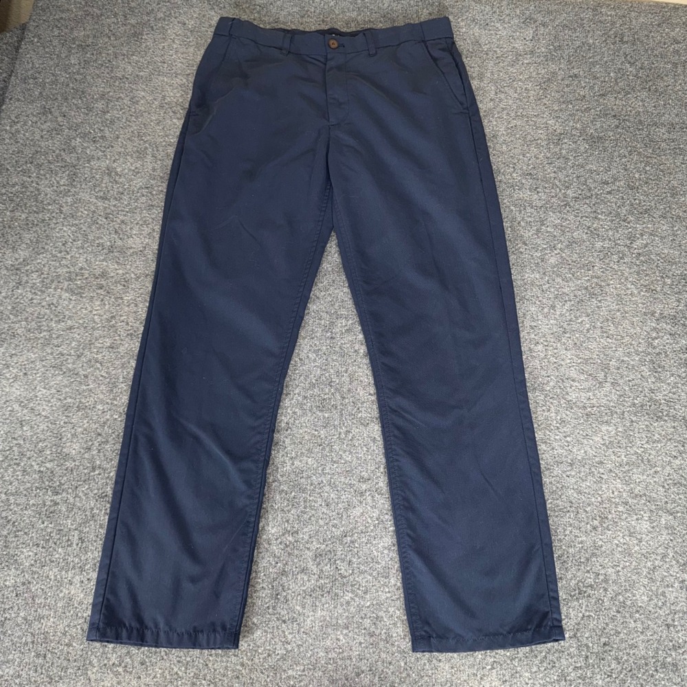 Rohan Mens 34x29 Navy Blue Slim Outdoor Hiking Travel Pants Performance Stretch